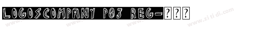 LogosCompany P03 Reg字体转换